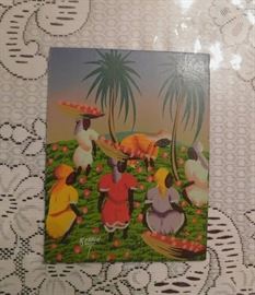 DSCN0241 JPG  - Vintage and collectible estate sale item. Oil painting on a board by T. Kenohal(?) 