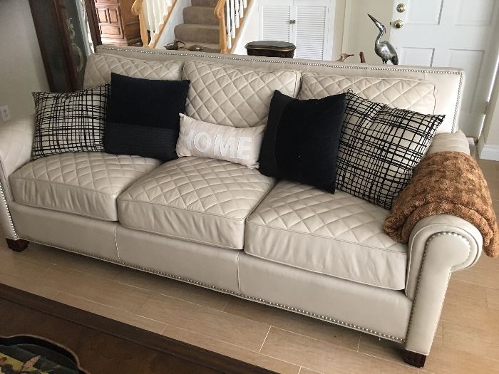 Leather sofa from Century