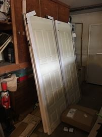 4 new solid doors