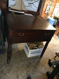 Antique Titl Top Desk