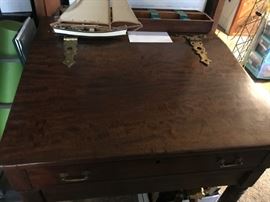 Antique Titl Top Desk