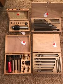 Tools in Wooden Boxes