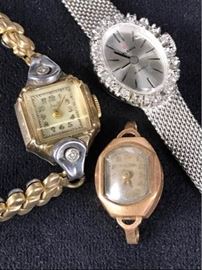 Jc035 Bulova, Milos  Helbros Ladies Watches