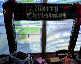 Very Vintage Merry Christmas Deco Large