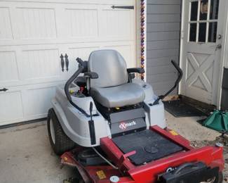 X mark zero turn mower