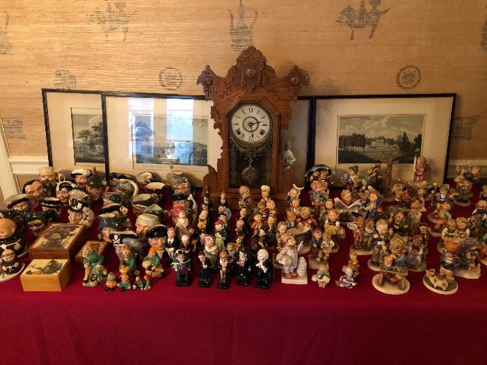 Royal Doulton Tobys, Dickens figures & Hummels