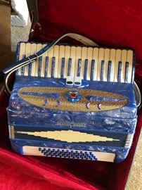 Vintage George Riddle Italian accordion 