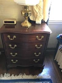 Council mahogany night stand