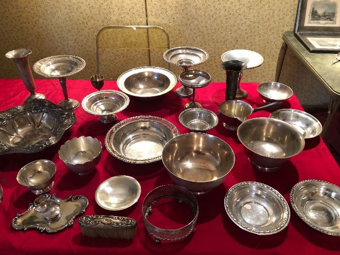 So many sterling silver bowls!