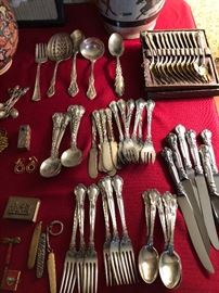 Gorham Chantilly sterling silver flatware