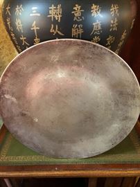 Large sterling silver tray