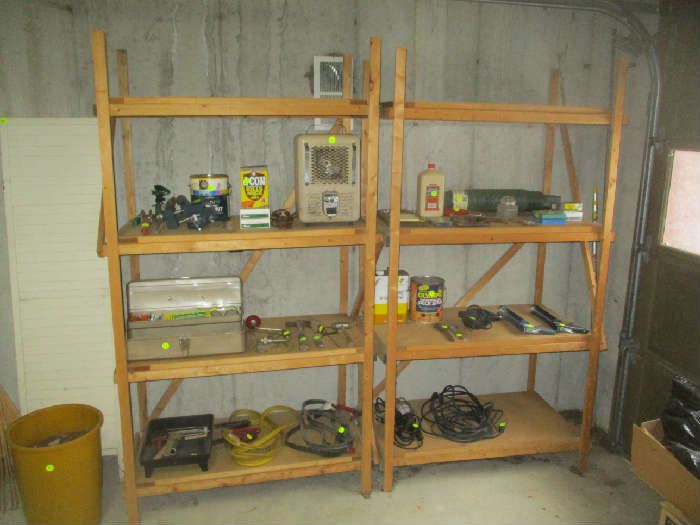 SHELVING AND HOUSEHOLD