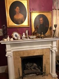 Pictures, gold white China