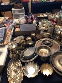 Lots of silver plate