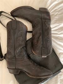 Men's Cowboy Boots, Frye Leather Bag