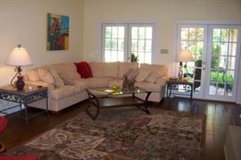 Large den - wonderful sectional sofa