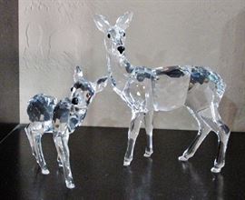 Oh Deer! Beautiful Swarovski Crystal Figurines and all come with their original Swarovski boxes!
