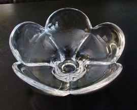 Signed Orrefors Crystal Bowl