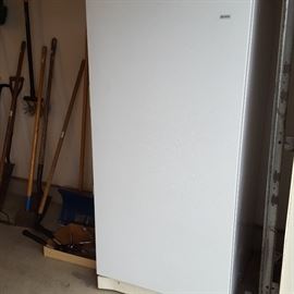Kenmore upright freezer. Appx 18 cu ft