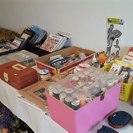 TONS of sewing/needlepoint supplies