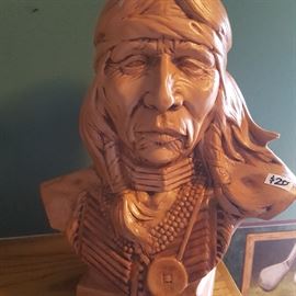 Native American pottery sculpture