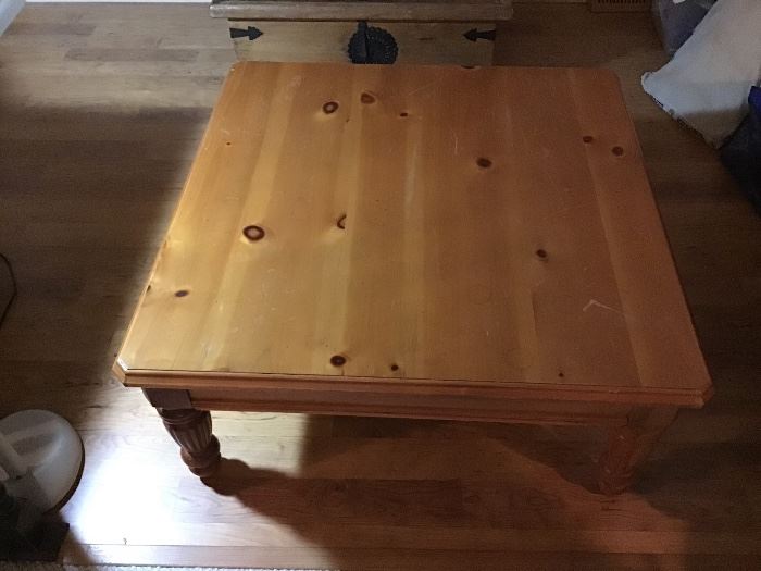 Sturdy Lane coffee table. 40" square
