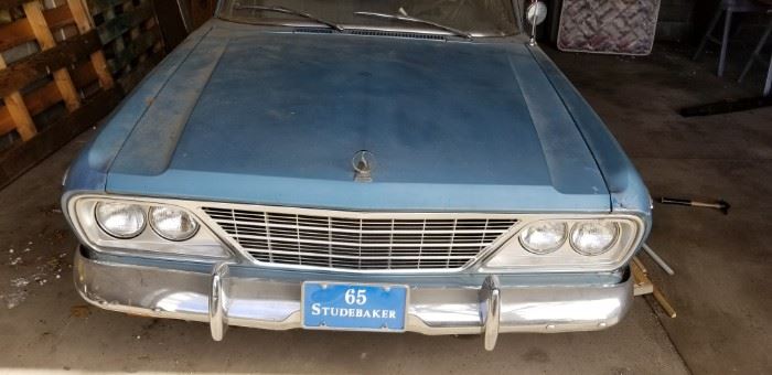Very restorable 1965 Studebaker with less than 33000 miles. 283 engine. (See note in details) Asking price will be $4000.