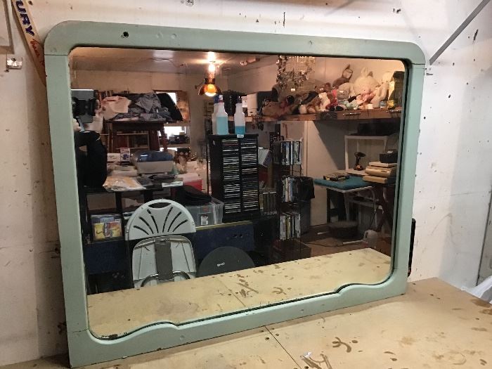 Large vintage mirror (43x33”)