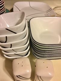 Modern square dishes