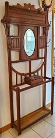 Vintage coat/umbrella rack