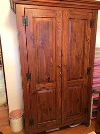 Ethan Allen Wardrobe with pull out drawers