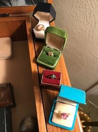 Beautiful fashion and fine jewelry - some Sterling nd 10 K