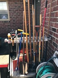 Lawn Tools. Tool Caddy