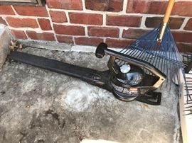 Blower nd Rake