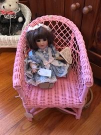 Doll Wicker Furniture