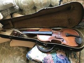 Violin made in St Joseph Mo.
