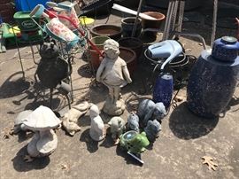Outdoor Lawn Ornaments and supplies