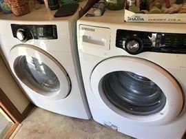 Samsung Front Loading Washer and Dryer