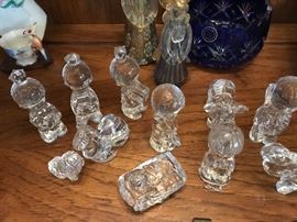 German Crystal Nativity Set