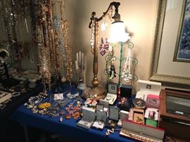 Wonderful Fashion and Vintge Jewelry. Some Sterling, 10K and 14K,elieu, Nine West, Dauplaise, Ann Klein, Laurel Burch  Monet, Natasha, Trifari, Napier, Liz Claiborne, Richichelieu and so much more