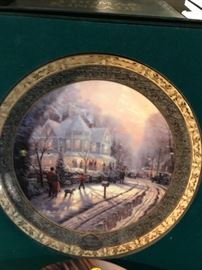 Thomas Kinkade Plates
