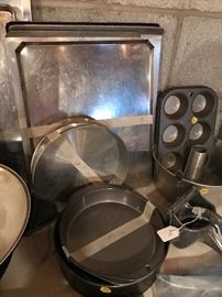 Great Cookie Sheets, muffin tins, cake pans etc.