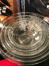 Pyrex Mixing Bowls