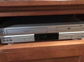 Panasonic DVD VHS Player