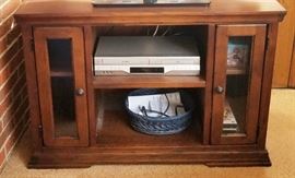 8- Entertainment center/table, perfect for a flat screen!