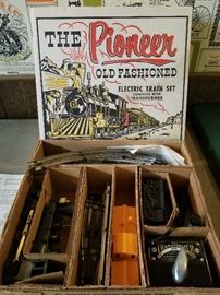 The Pioneer Old Fashioned Electric Train Set