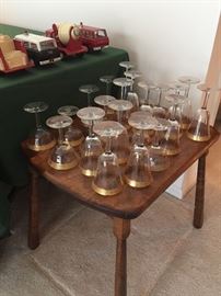 Vintage glassware
