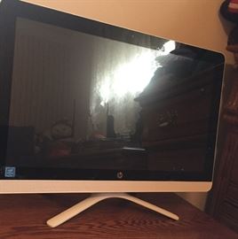 Like New (6 months old) HP All in One PC computer, Product Number V8P50AA#ABA