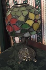 Stained glass candle lumineer