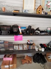 Camera's and cases galore ... UGG boots